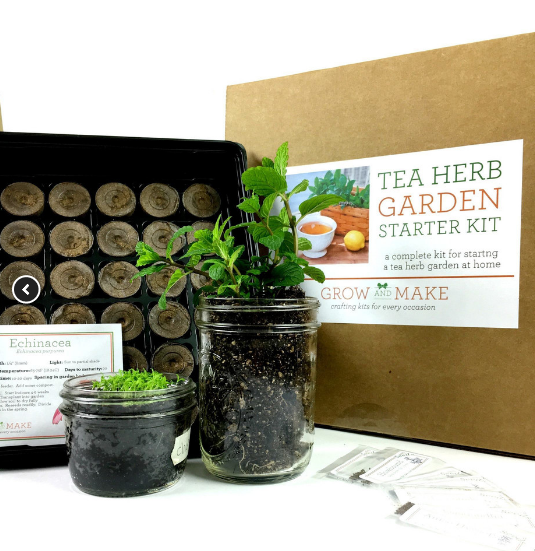 DIY Tea Herbs Garden Starter Kit