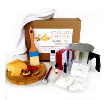 Hard Cheese Making Kit - Makes manchego, cheddar, colby and gouda