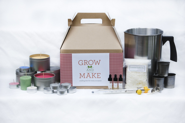 Deluxe DIY Soy Wax Candle Making Kit (makes 68 candles)