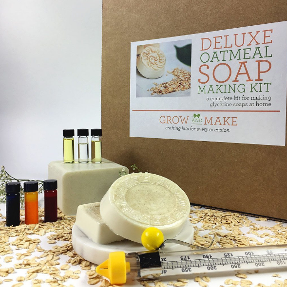 Deluxe DIY Oatmeal Soap Making Kit