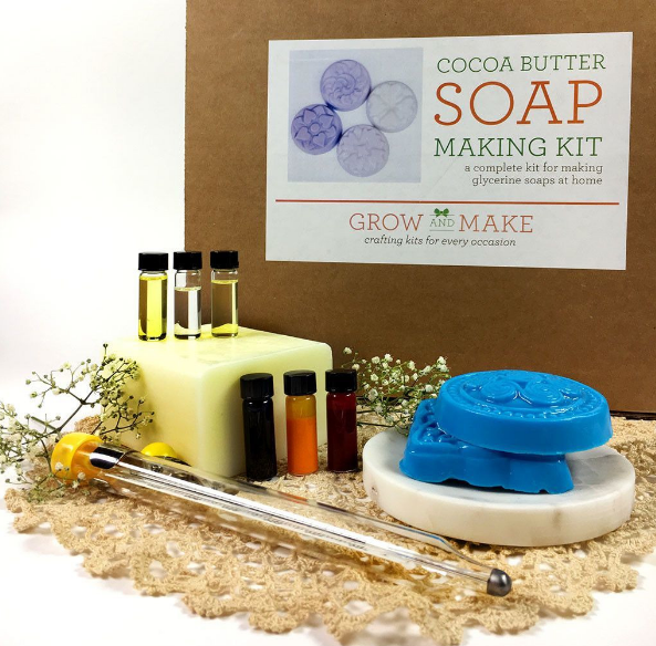 Deluxe DIY Cocoa Butter Soap Making Kit