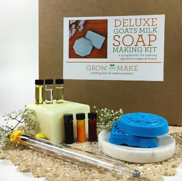 Deluxe DIY Goat's Milk Making Soap Kit