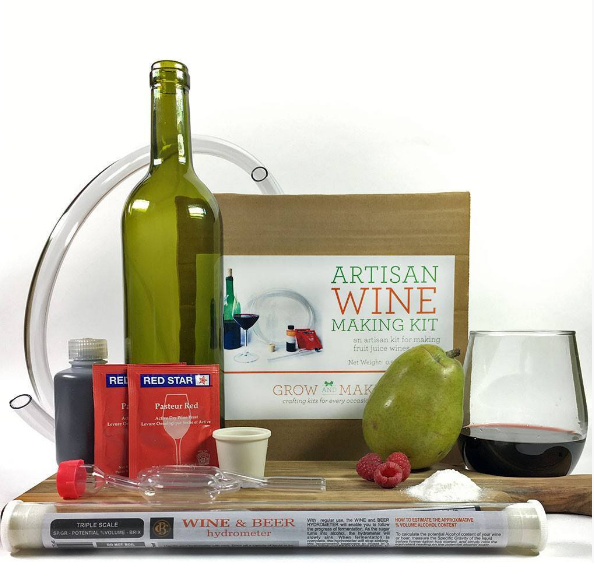 Starter DIY Fruit Juice Wine Making Kit (makes 5 gallons)